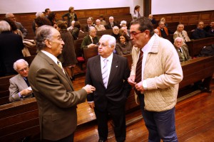 Juan de Lillo, Luis Arias de Velasco y José Antonio Bron